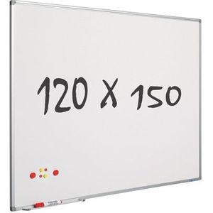 Whiteboard 120x150 cm  - Magnetisch - Smit Visual