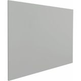 Whiteboard zonder rand - 80x110 cm - Grijs - IVOL
