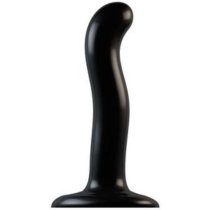 Strap On Me - Point - Dildo Voor G- And P-spot Stimulatie - M - Zwart