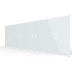 Livolo | Wit | 1+1+1+1 | Dimmer | Wisselschakelaar | EC | Smart Home