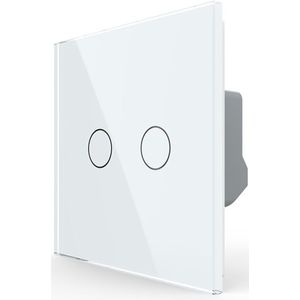 Livolo | Wit | 2 | Aan/Uit | Schakelaar | Afstandsbediening