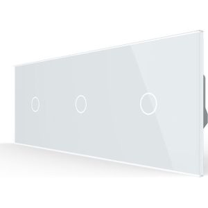 Livolo | Wit | 1+1+1 | Dimmer | Wisselschakelaar