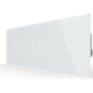 Livolo | Wit | 1+2+1 | Dimmer