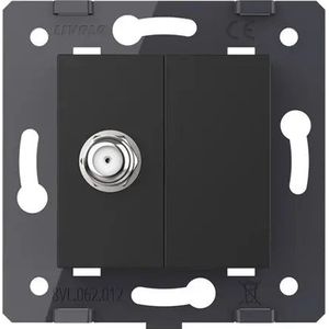 Livolo | Zwart | SR | Satelliet- Antenne | Blindplaat - Bekijk hier!