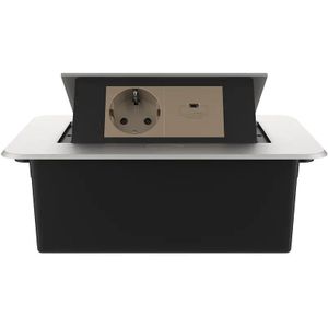 Pop-up Stopcontact met USB-C | Stijlvolle Inbouwoplossing | Livolo