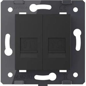 Livolo | Zwart | SR | Netwerk RJ45 Cat.6 | Netwerk RJ45 Cat.6 - Bekijk