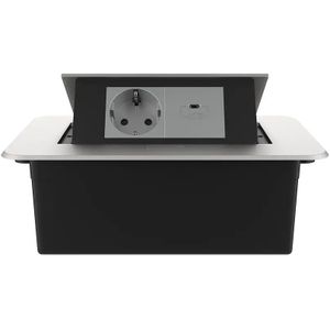 Pop-up Stopcontact met USB-C | Stijlvolle Inbouwoplossing | Livolo