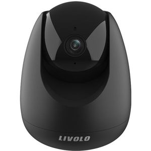 Livolo | Zwart | 360° Beveiligingscamera | 1080P Full-HD | Wifi | Smart Home