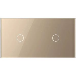 Livolo | Goud | 1+1 | Dimmer | Wisselschakelaar | Smart Home - Bekijk