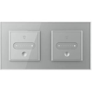 Livolo | Grijs | SR+SR | SlideDimmer | Wisselschakelaar | Smart Home