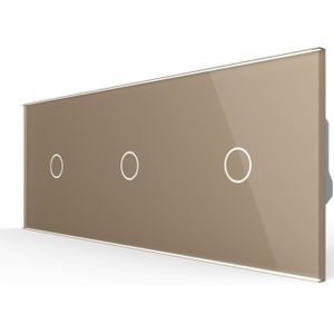Livolo | Goud | 1+1+1 | Aan/Uit | EC | Smart Home