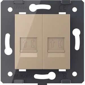 Livolo | Goud | SR | Telefoon RJ11 | Telefoon RJ11 - Bekijk hier!