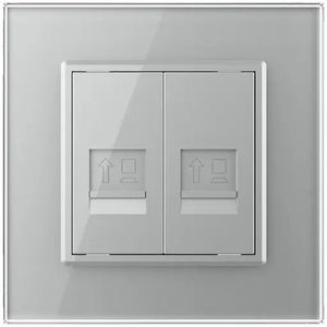 Livolo | Grijs | SR | Netwerk Cat.6 | Netwerk Cat.6 - Bekijk hier!