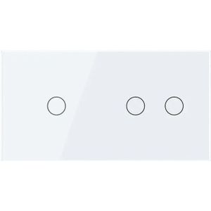 Livolo | Wit | 1+2 | Aan/Uit | Wisselschakelaar | Smart Home - Bekijk