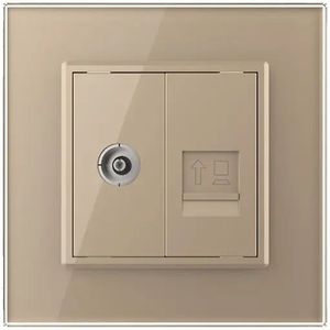 Livolo | Goud | SR | TV | Netwerk Cat.6 - Bekijk hier!