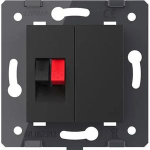 Livolo | Zwart | SR | Audio insteek | Blindplaat - Bekijk hier!