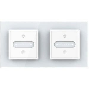 Livolo | Wit | SR+SR | Slide-Dimmer | Wisselschakelaar | Smart Home -
