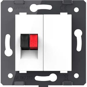 Livolo | Wit | SR | Audio insteek | Blindplaat - Bekijk hier!