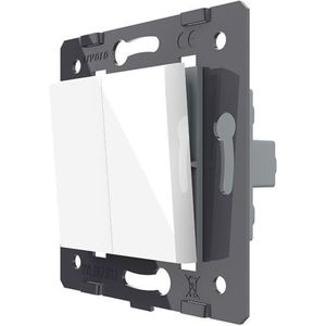 Livolo | Wit | 2 | Module | Puls | Wipschakelaar