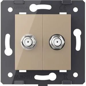 Livolo | Goud | SR | Satelliet- Antenne | Satelliet- Antenne - Bekijk