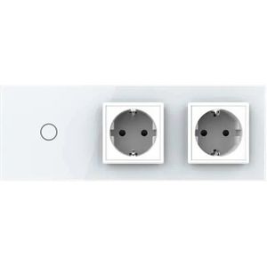 Livolo | Wit | 1+SR+SR | Aan/Uit | Wisselschakelaar met dubbele