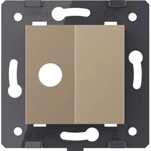 Livolo | Goud | SR | Kabeldoorvoer | Blindplaat  | Design