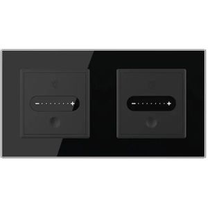 Livolo | Zwart | SR+SR | Slide-Dimmer | Smart Home - Bekijk hier!