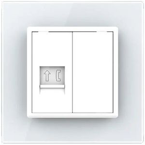 Livolo | Wit | SR | Telefoon | Blindplaat - Bekijk hier!