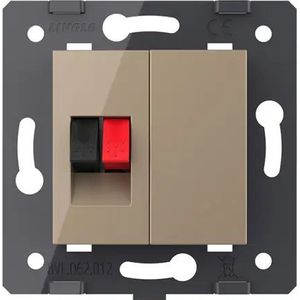 Livolo | Goud | SR | Audio insteek | Blindplaat - Bekijk hier!