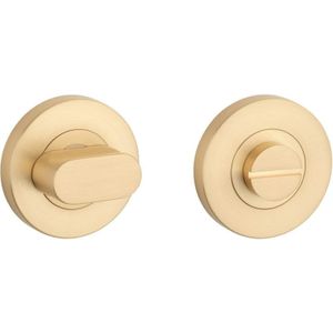 STERK WC-garnituur 1712 OVAL PRO 8mm mat goud