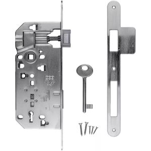 AGB Klavierslot |  RVS | Sleutelgat 90mm SL90