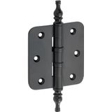 Artitec Mi Satori Kogellagerscharnier ronde hoek vaas 76x76mm mat zwart