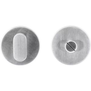 Hdd Pro WC Garnituur Rond Shape Inox Plus Zonder Rood/wit Tige 120 Mm