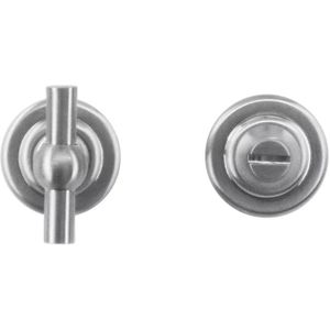 Hdd Pro WC Garnituur Rond Retro 36 Mm Classic Petra Om Inox Look