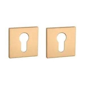 Aprile | Prestige Profielcilinder rozet | 52x52x5mm | Goud Mat