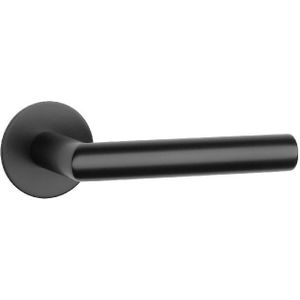 STERK Zwarte deurkrukken OVAL 1750 ultra dun 3mm
