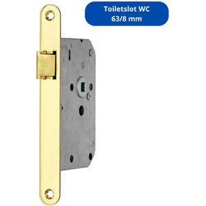 Artitec Mi Satori Toiletslot WC 63/8 mm 1200 Serie Messing Ongelakt WC63/8