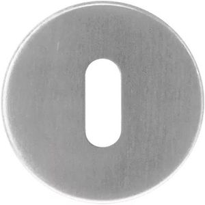 HDD Pro Sleutelplaatje Rond Shape Zero Inox