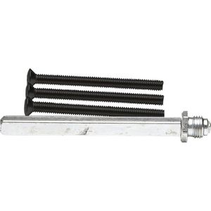 AXA Verlengset Wisselstift 90mm met Boutenset M6x80 Zwart