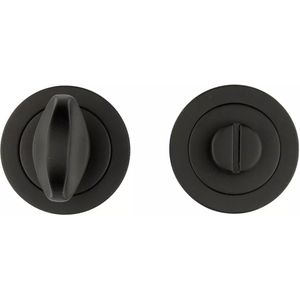 Hdd Pro WC Garnituur Rond Draairozas Zwart