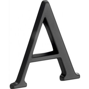 Artitec Mi Satori Huisletter Roman 50mm-A mat zwart