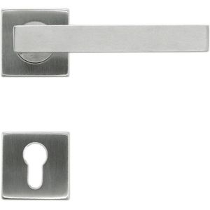 HDD Pro DEURKRUK PRO FLAT KUBIC SHAPE 19MM INOX PLUS