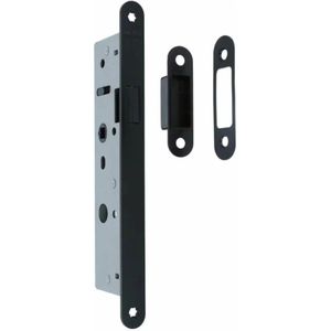 Insteekslot - Zwart - RVS - Mauer - Mauer 4445 loopslot zwart met magneetschoot
