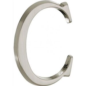 Artitec Mi Satori Huisletter Roman 50mm-C mat nikkel PVD