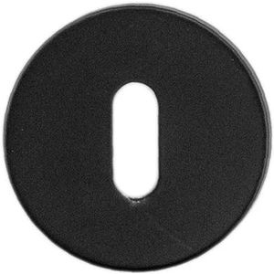 HDD Pro Sleutelplaatje Rond Shape Zwart