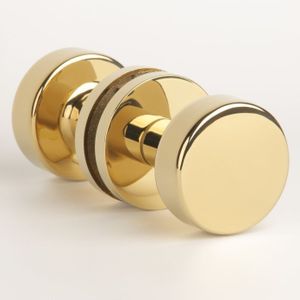 Aprile deurknoppen Ruta goud gepolijst PVD – draaibaar/draaibaar