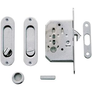 HDD Pro Schuifdeurkom Inkapschelp Fra Ovaal Slot Nikkel