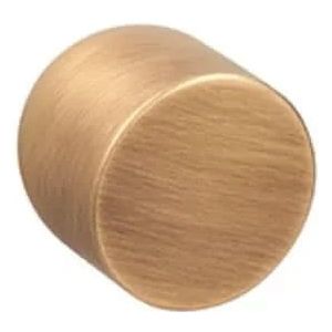 NUDA Deurknop Lui Brushed Goud op minimalistisch rozet