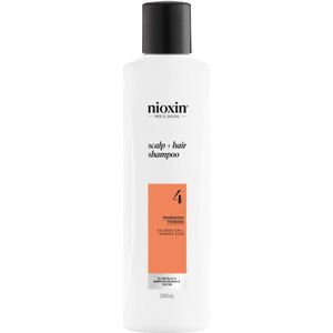 NIOXIN Scalp and Hair Thickening System 4 Shampoo for Coloured Dry and Damaged Hair with Progressed Thinning 300ml