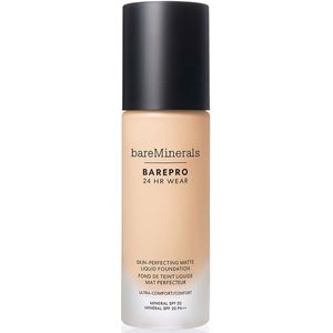 bareMinerals Barepro 24Hr Matte Comfort Liquid Foundation Mineral Spf20 30ml (various shades) - Fair 10 Warm